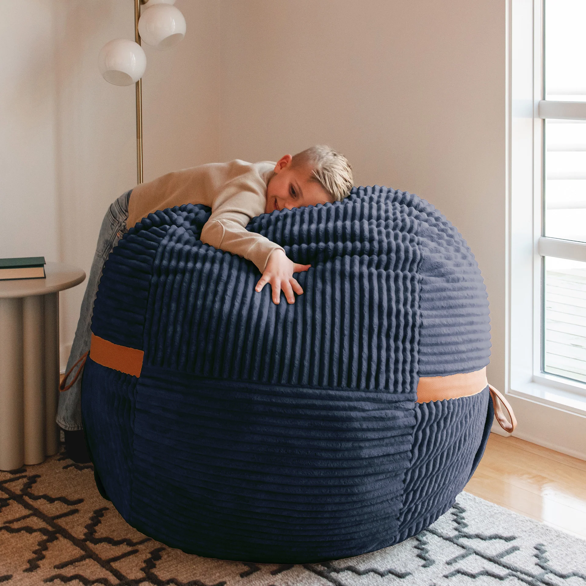Fuf® 4Ft Foam Bean Bag - Image 121