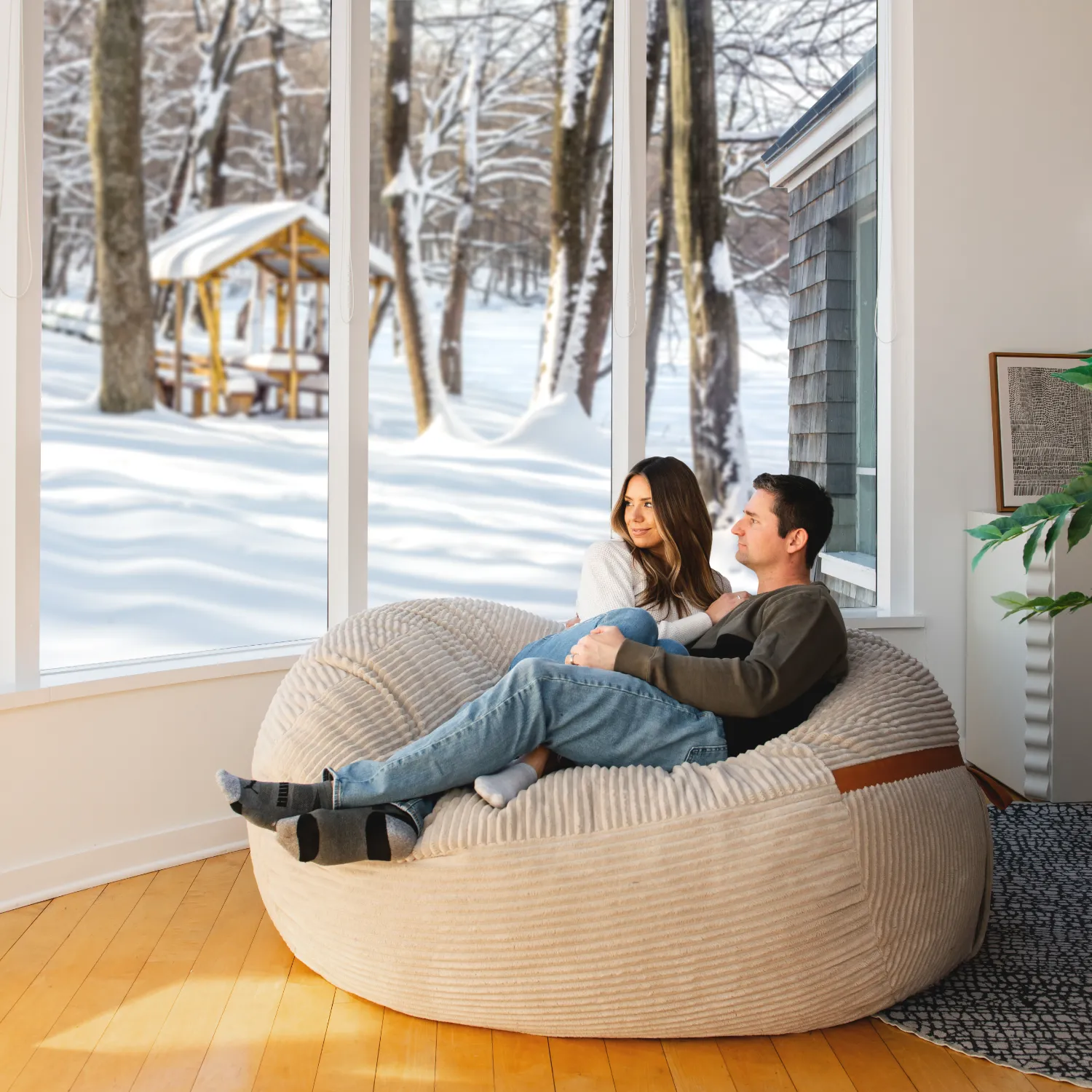 Fuf® 7Ft Foam Bean Bag - Image 186