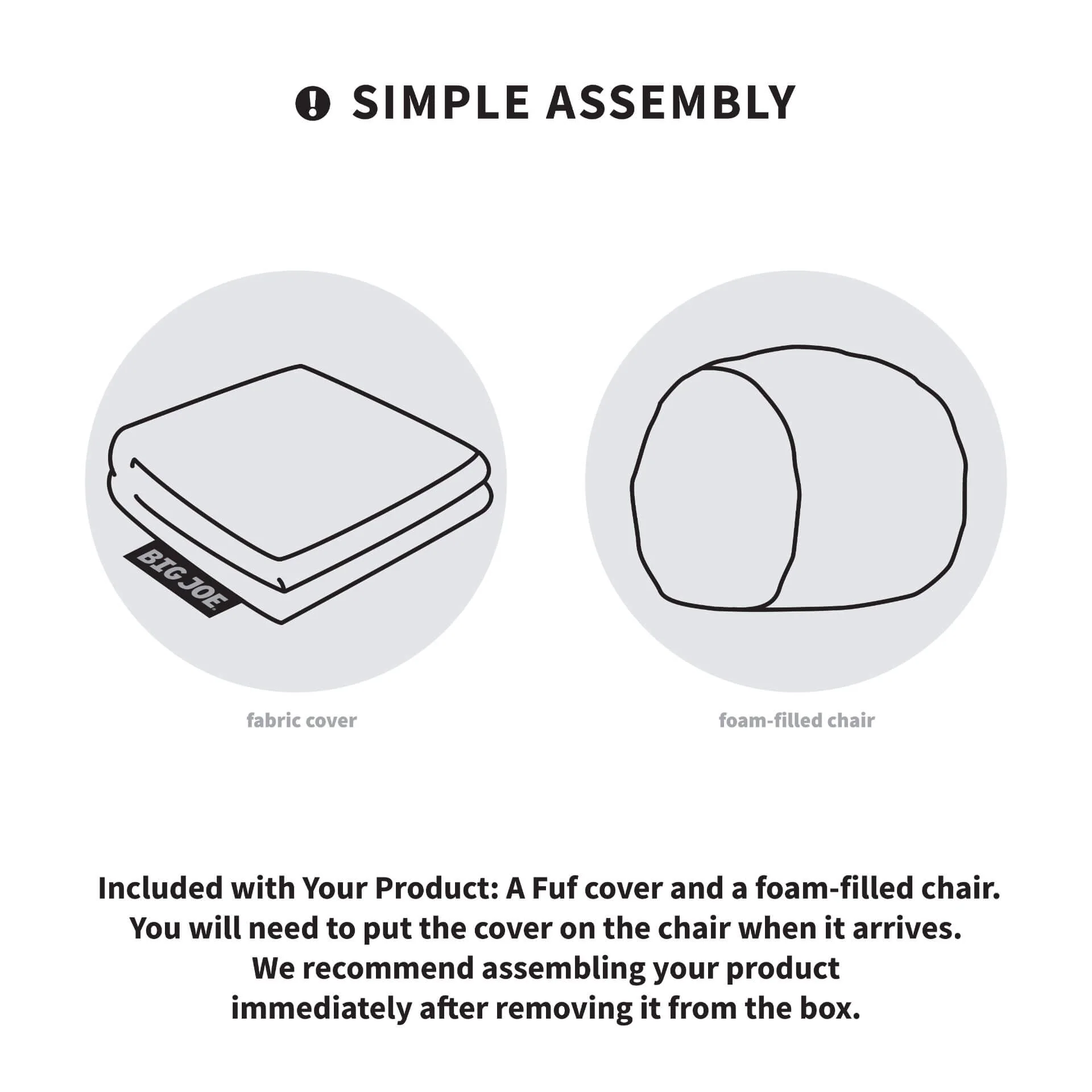 Fuf® 8Ft Giant Bean Bag - Image 84