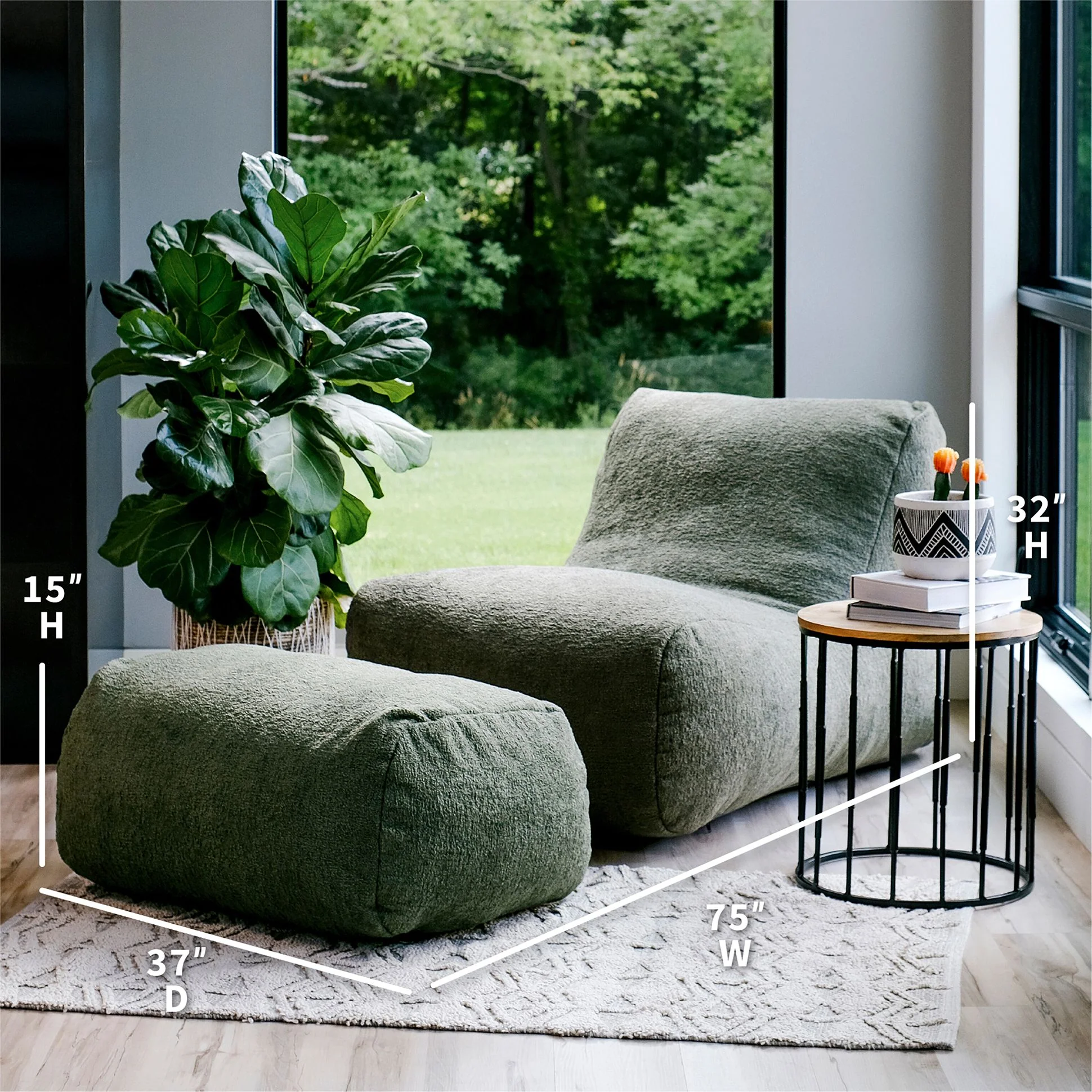 Modora™ Chair and Ottoman Bundle - Image 27